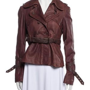 SUPER CHIC ALL SAINT LEATHER MOTORCYCLE JACKET